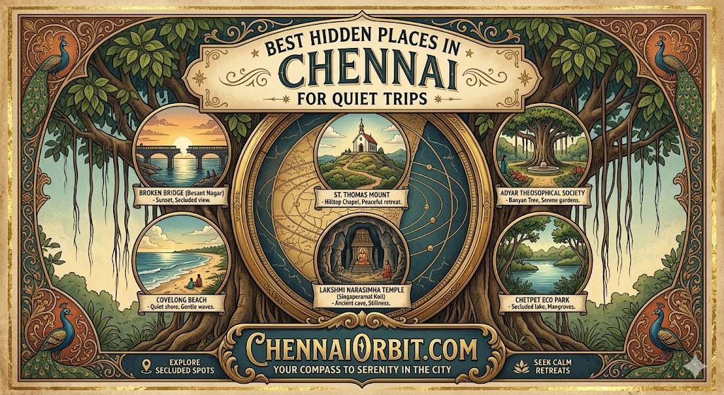 Best Hidden Places in Chennai for Quiet Trips